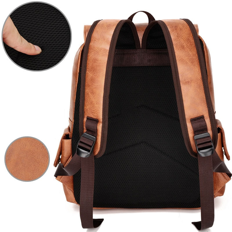 Mochila em Couro - Premium Travel