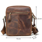 Mochila em Couro Genuino - Contacts Premium