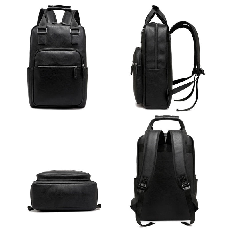 Mochila Executiva em Couro Milan
