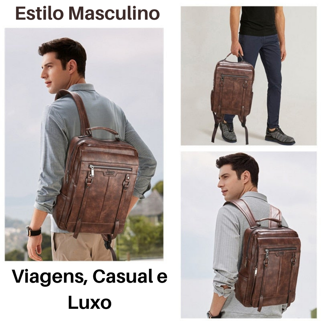Mochila Executiva em Couro Berlin
