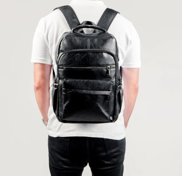 Mochila Executiva em Couro Copenhagen