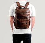Mochila Executiva em Couro Copenhagen