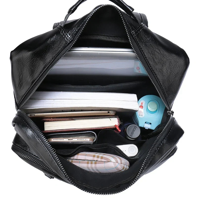 Mochila Executiva em Couro Florence
