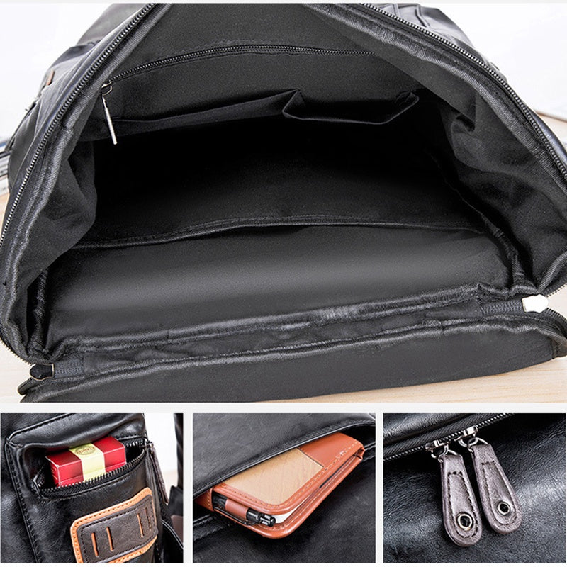 Mochila Executiva em Couro Geneva