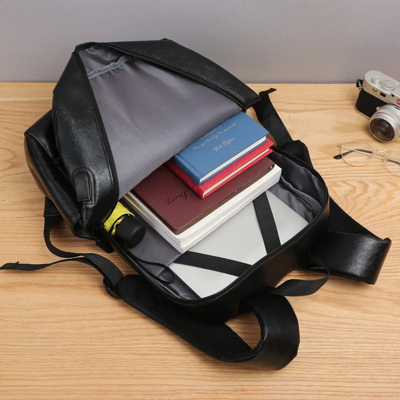 Mochila Executiva em Couro Munich