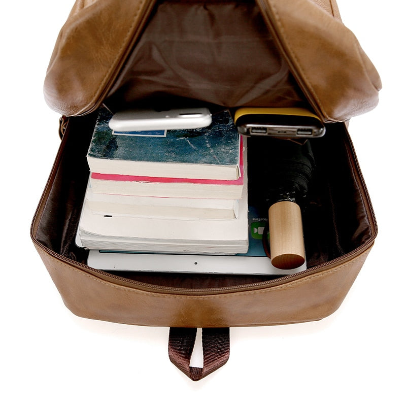 Mochila Executiva em Couro Naples