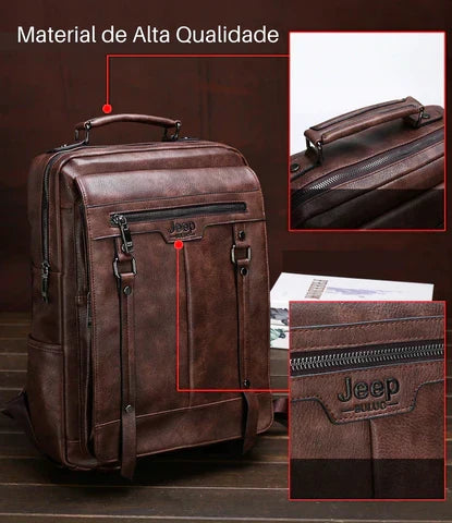 Mochila Executiva em Couro Berlin
