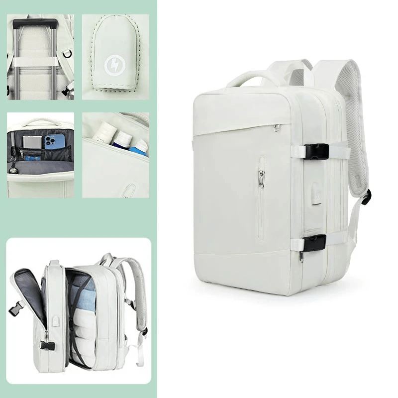 Mochila de Viagem Multiuso TravelTech - Carga USB