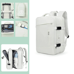 Mochila de Viagem Multiuso TravelTech - Carga USB