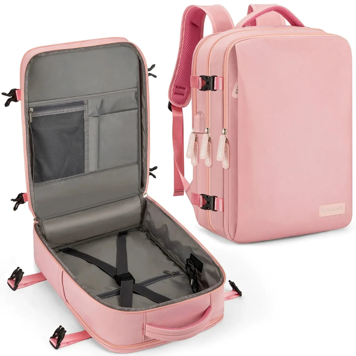 Mochila Multifuncional TravBag com Carregamento USB