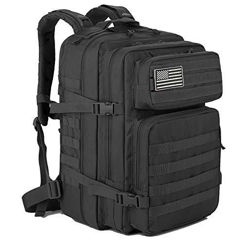 Mochila Tática Militar Montevie Preta 50L